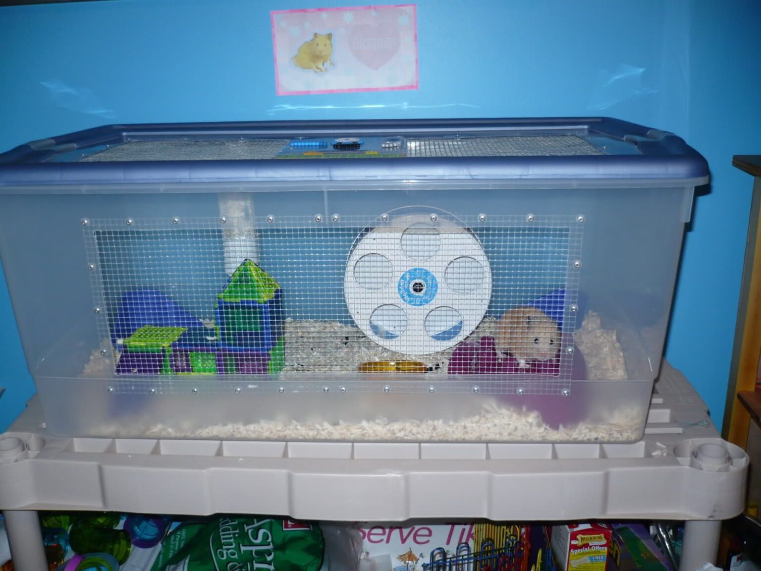 How to Make A DIY Bin Cage For Your Hamster Critter Mamas